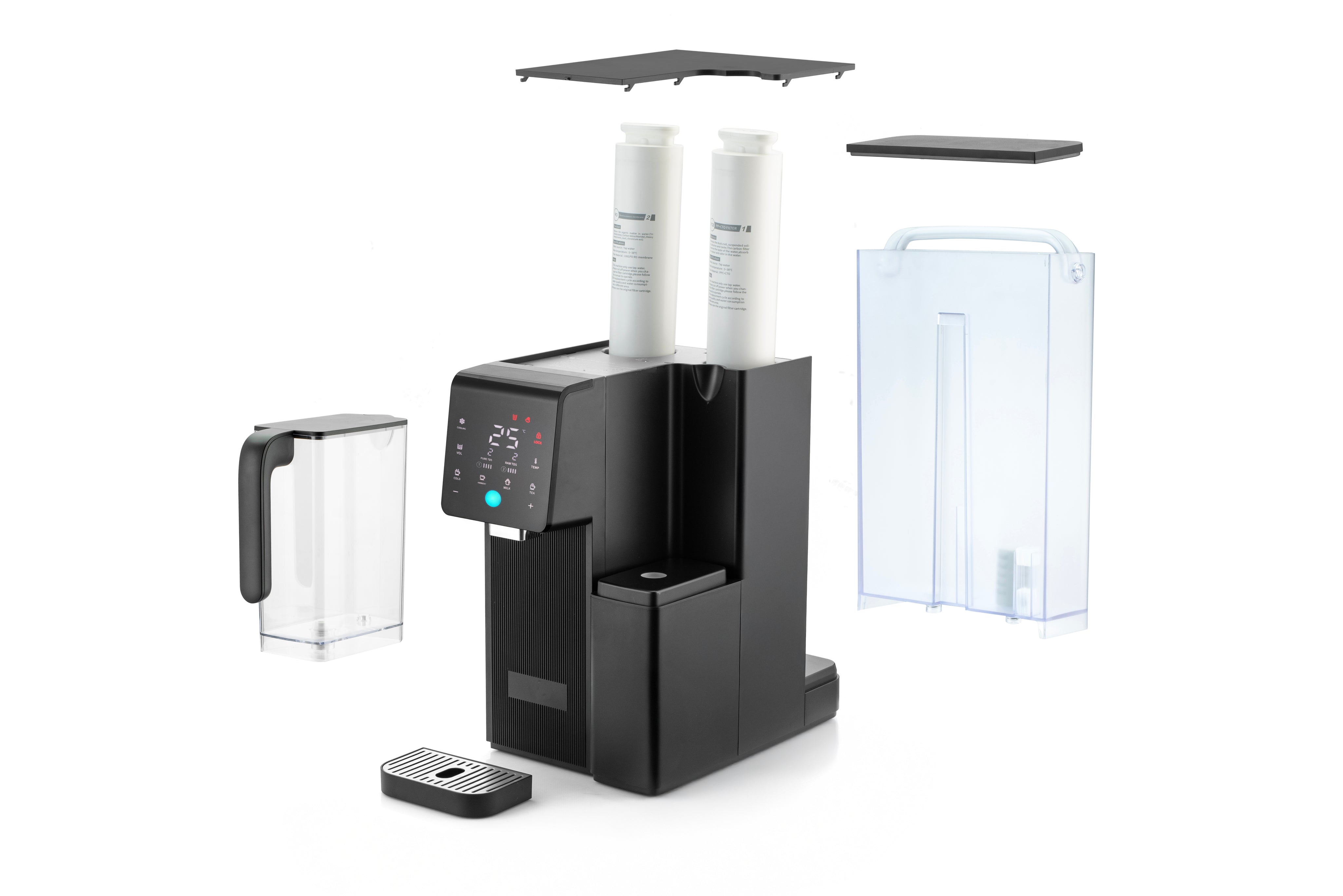 Reverse Osmosis Hot & Cold Water Station - Black (CA3001)