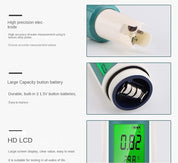 Ultimate 7-in-1 Digital Water Quality Meter with LCD Backlight