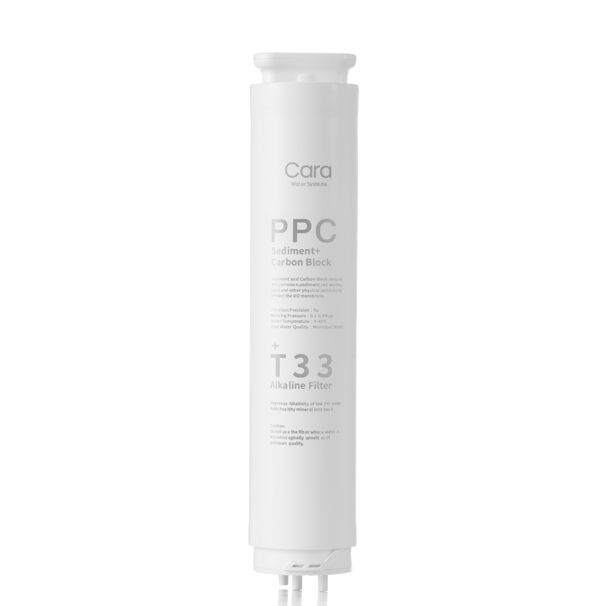 PPC + T33 Alkaline Water Filter Cartridge Replacement For CA3001