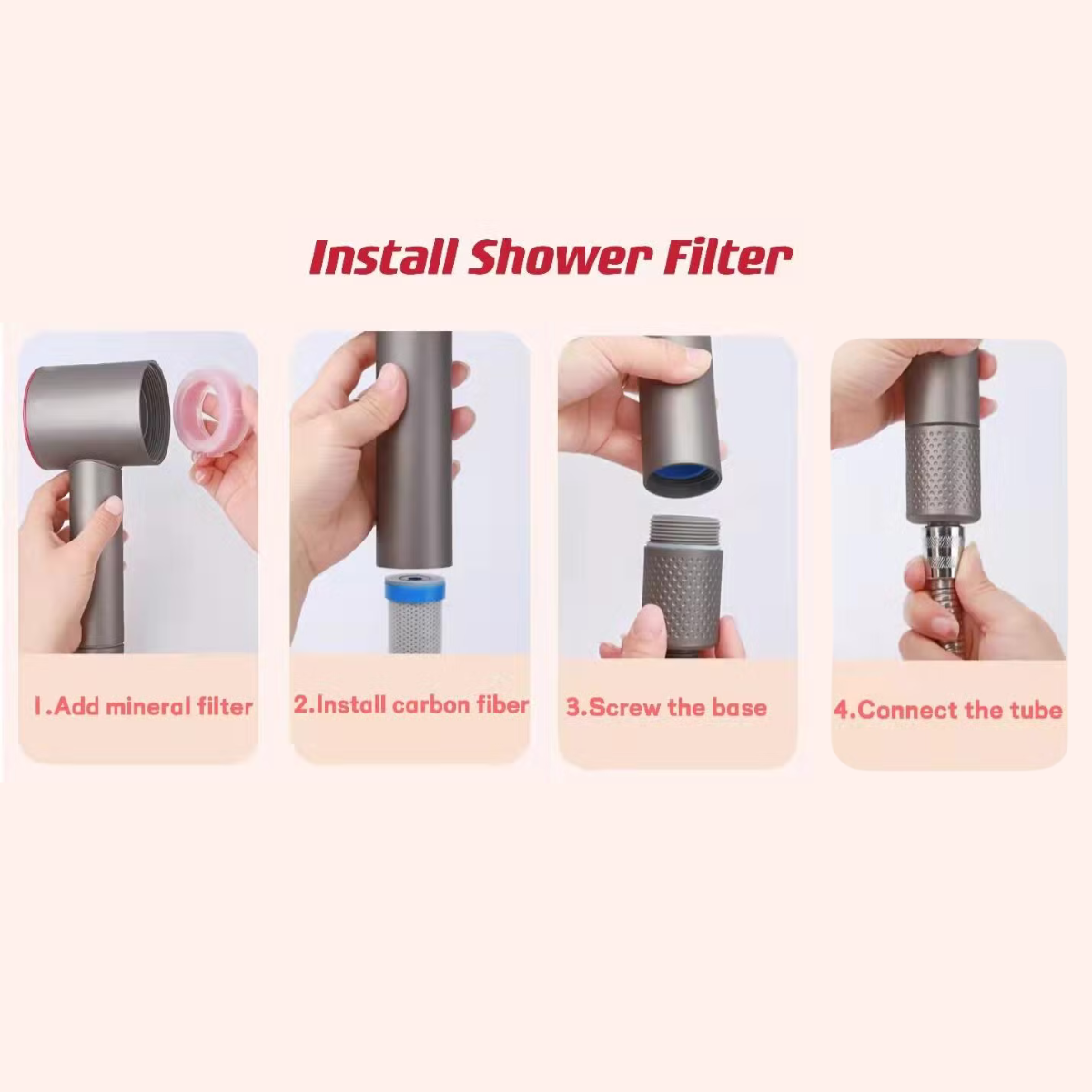 Shower Head with Filter