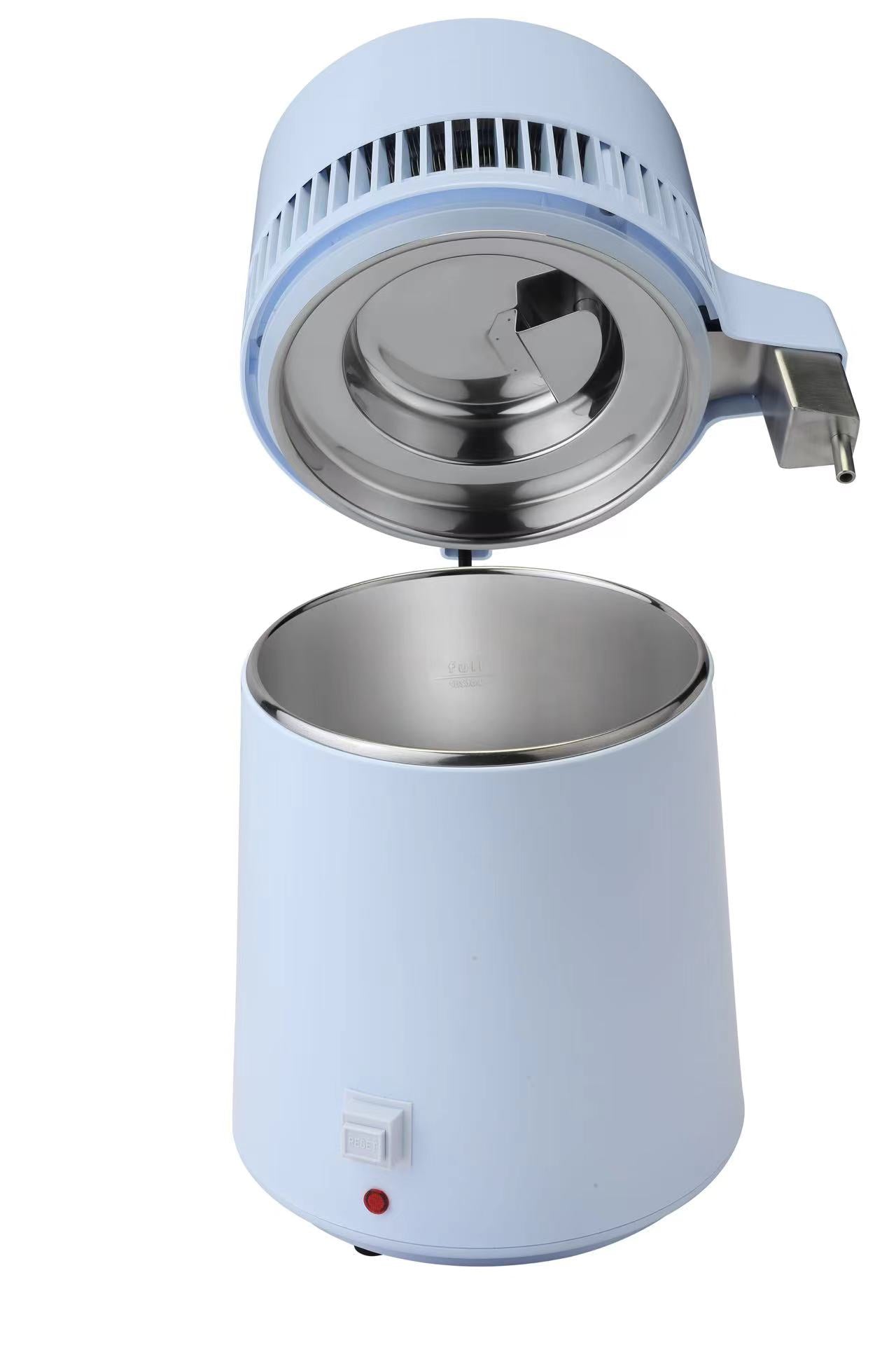 Water Distiller With BPA Free Bottle White